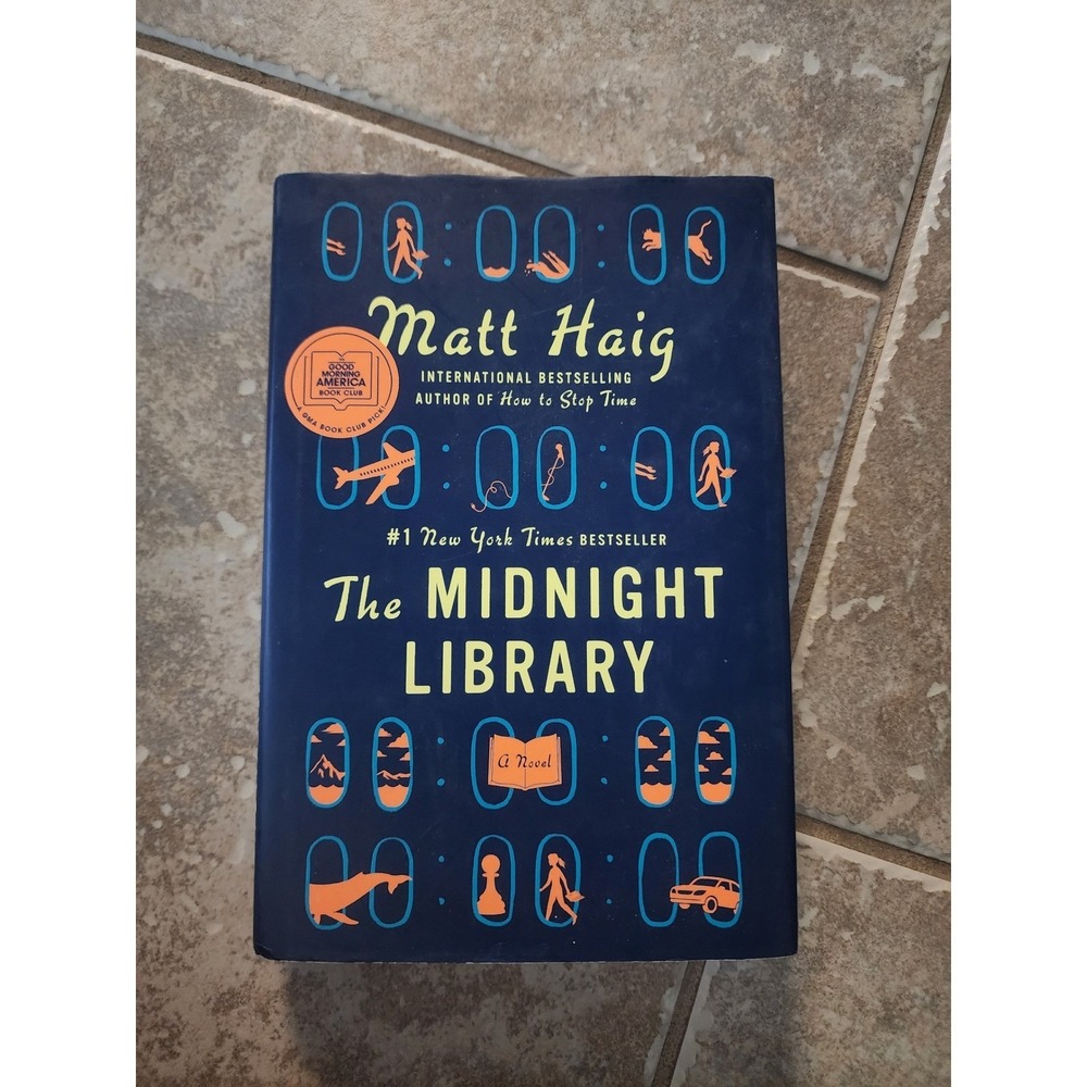 The Midnight Library‎ Matt Haig Hardcover Novel GMA Book Club Fiction